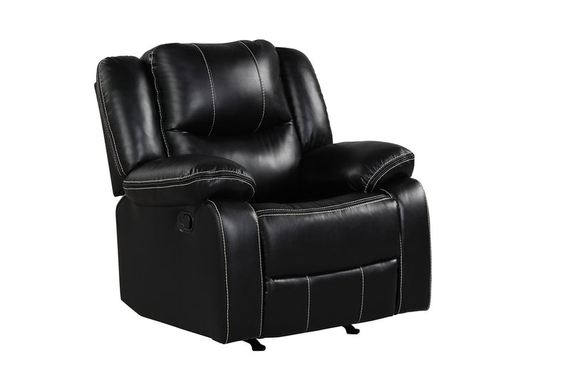 Carter Black 3Pc Reclining Set