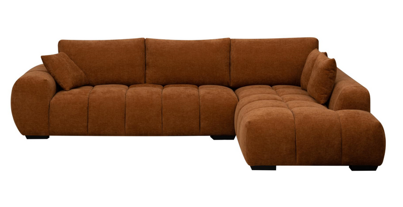 Manhattan Dark Orange Sectional