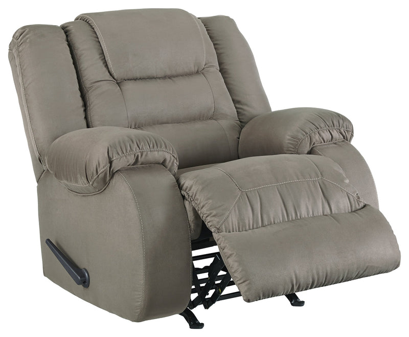 Mccade Cobblestone Microfiber Recliner