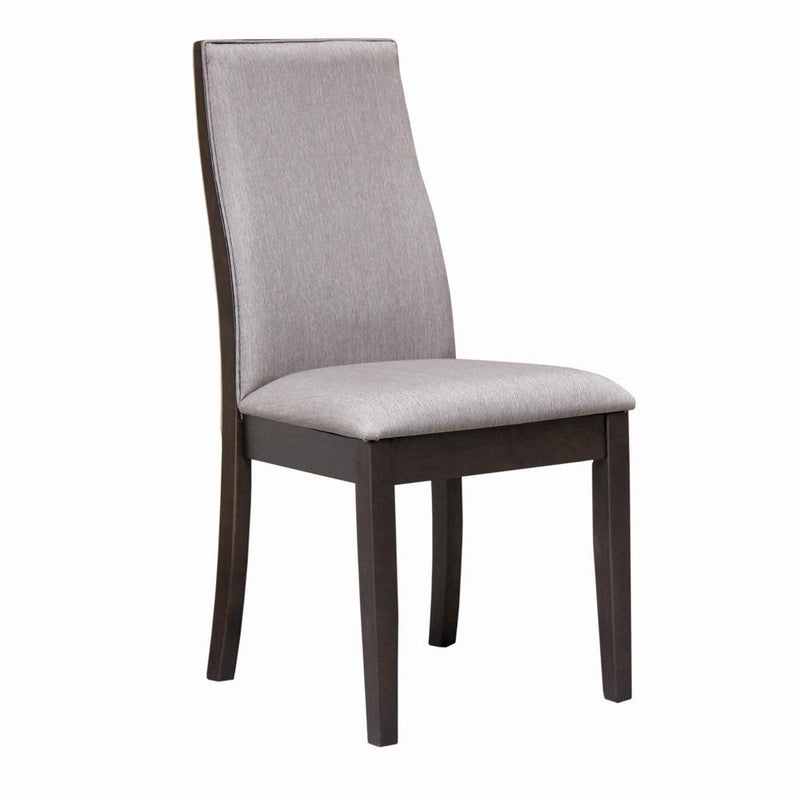 Spring Creek Upholstered Side Chairs Grey (Set of 2)