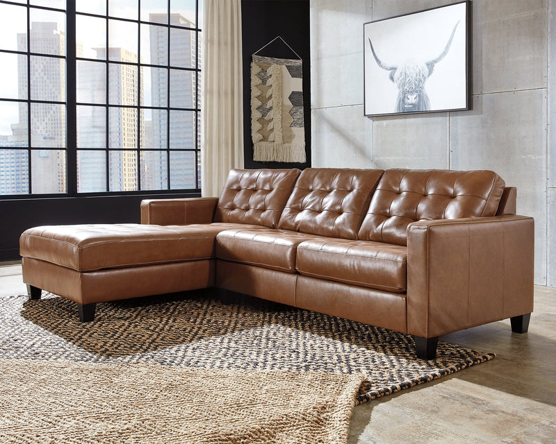 Baskove Auburn 2-Piece Sectional With Chaise