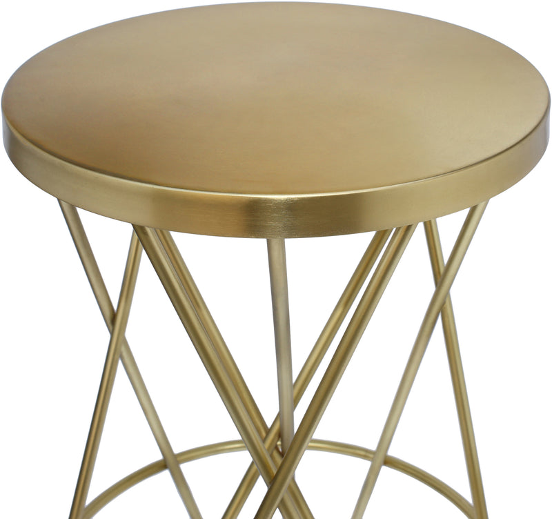 Mercury Gold Bar Stool