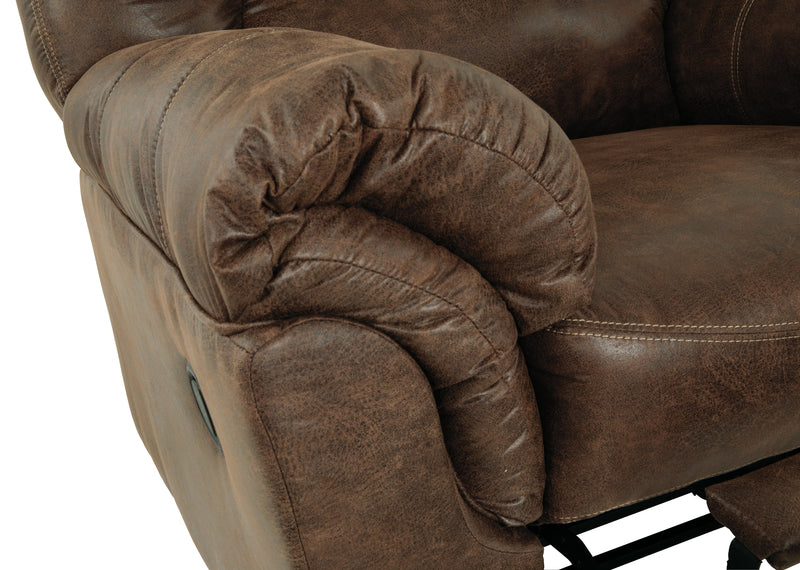 Bladen Coffee Faux Leather Recliner