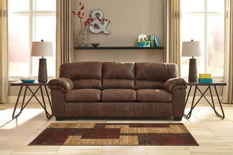 Bladen Coffee Faux Leather Full Sofa Sleeper