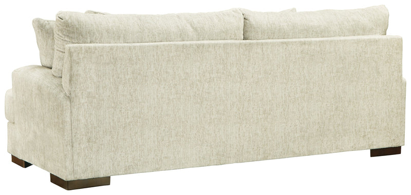 Caretti Parchment Velvet Sofa