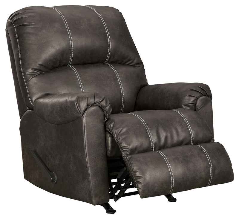 Kincord Midnight Faux Leather Recliner