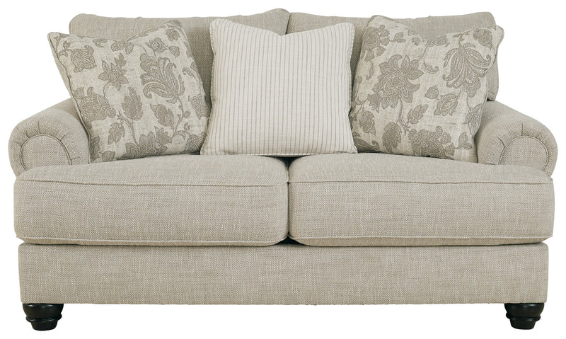 Asanti Fog Chenille Loveseat