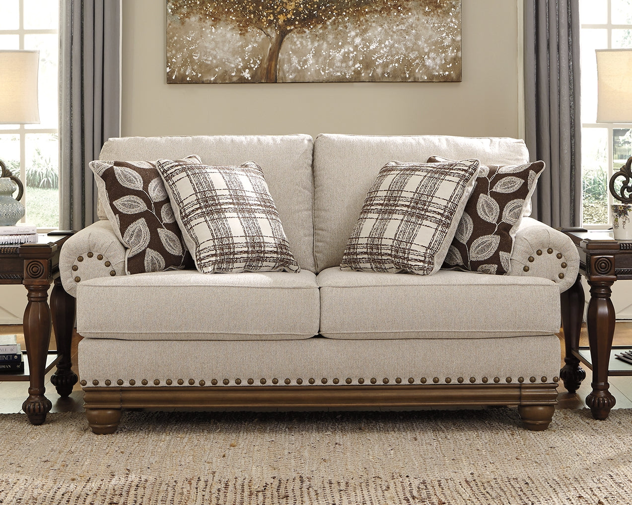 Harleson Wheat Chenille Loveseat