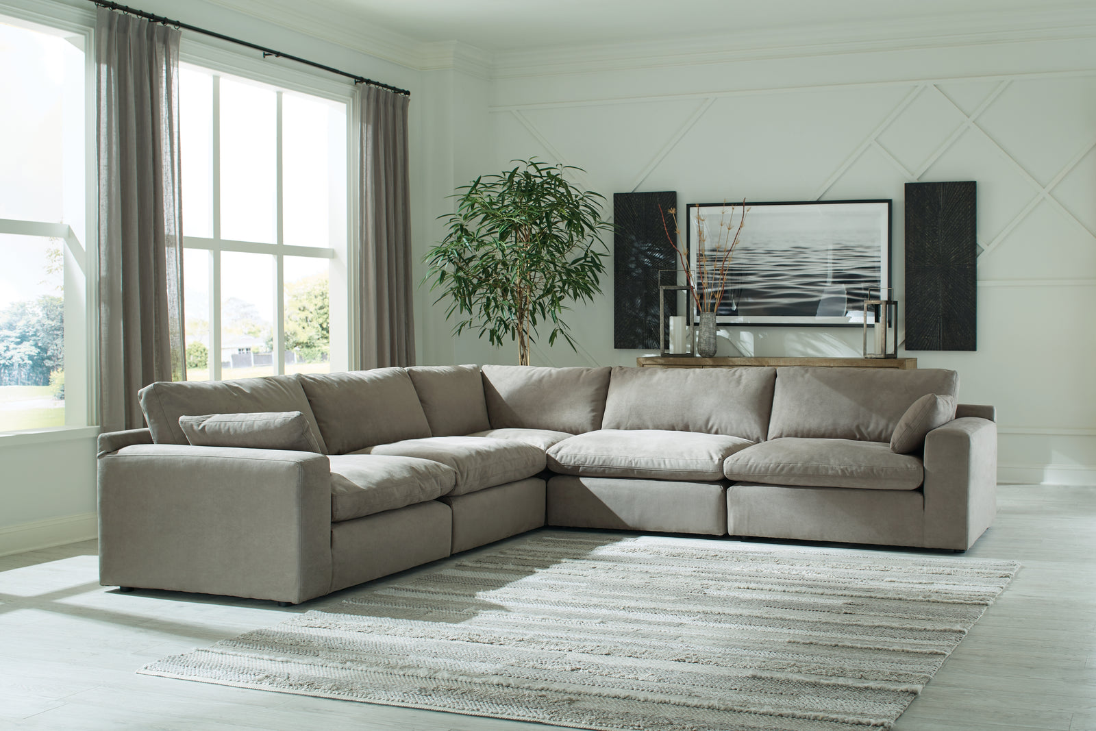 Next-Gen Gaucho Putty 5-Piece Sectional