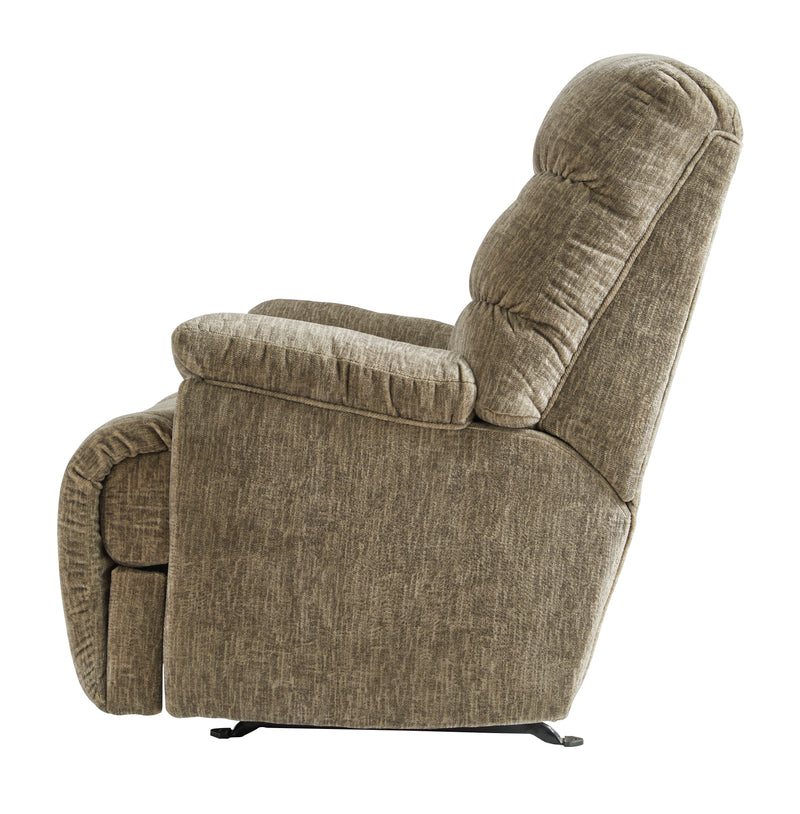 Bridgtrail Taupe Microfiber Recliner