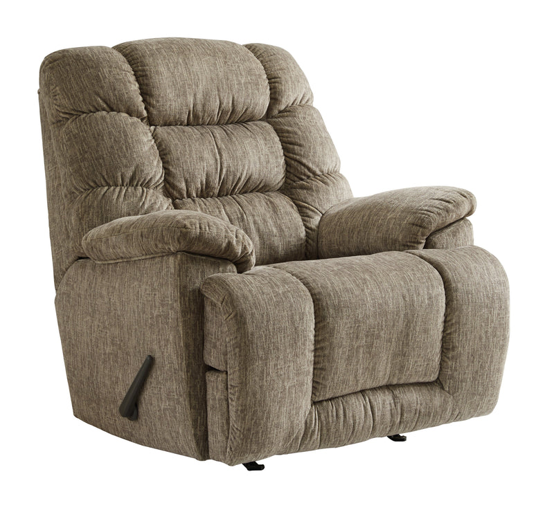 Bridgtrail Taupe Microfiber Recliner