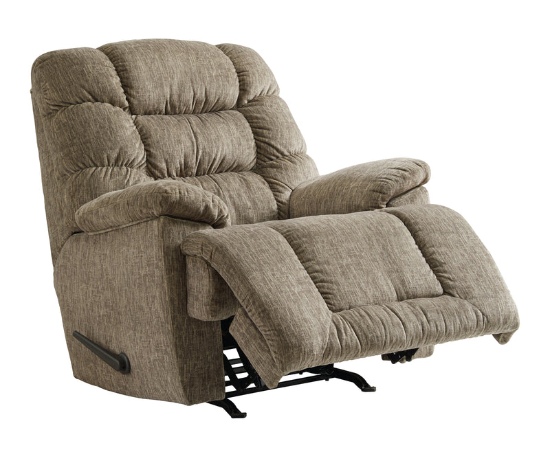 Bridgtrail Taupe Microfiber Recliner