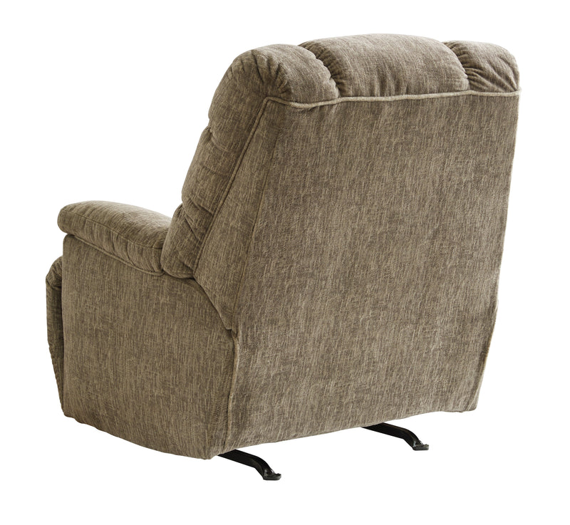 Bridgtrail Taupe Microfiber Recliner