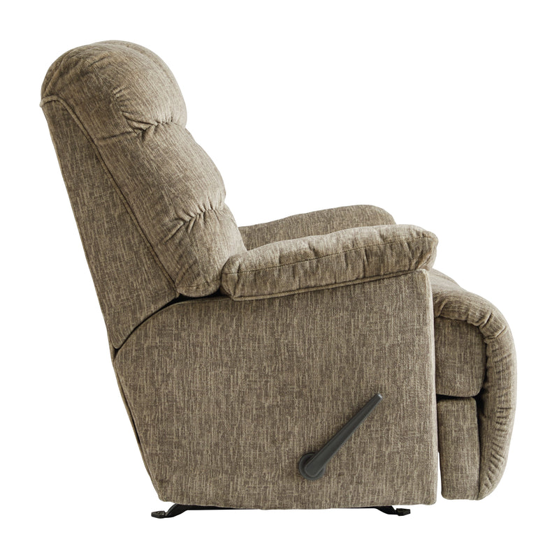 Bridgtrail Taupe Microfiber Recliner