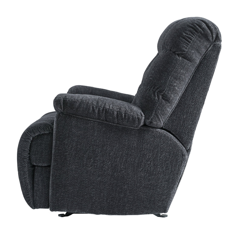 Bridgtrail Charcoal Chenille Recliner