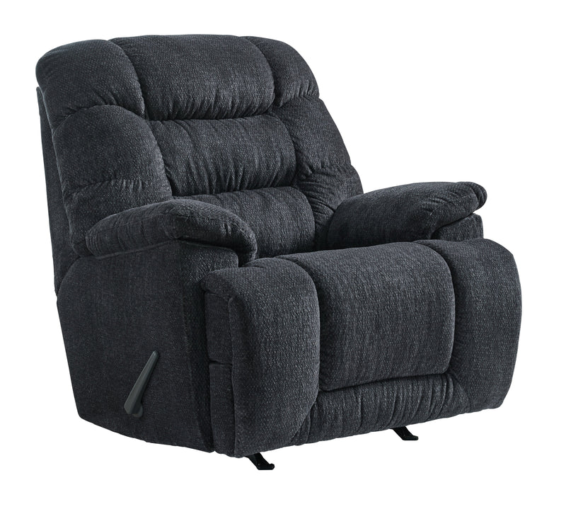 Bridgtrail Charcoal Chenille Recliner