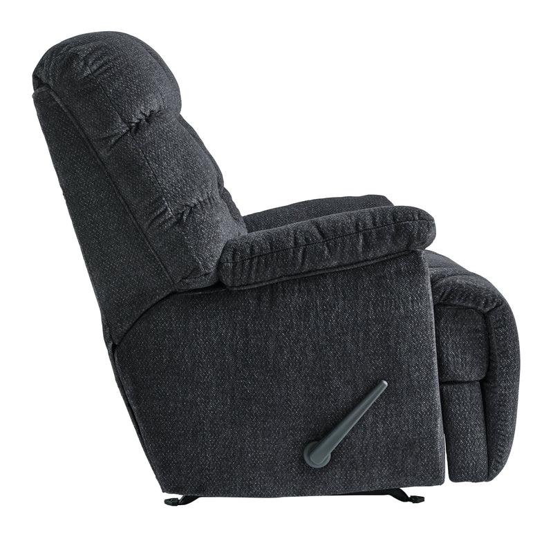 Bridgtrail Charcoal Chenille Recliner