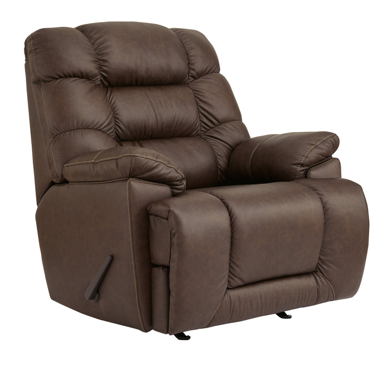 Renbuen Umber Leather Recliner