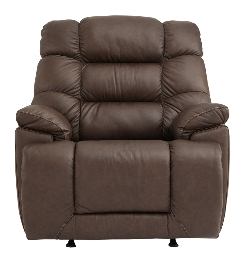 Renbuen Umber Leather Recliner