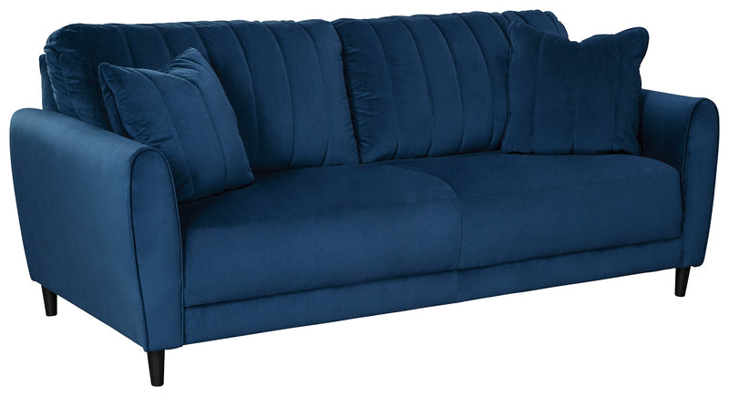 Enderlin Ink Velvet Sofa