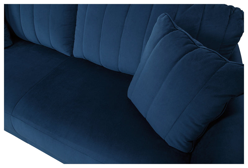 Enderlin Ink Velvet Sofa