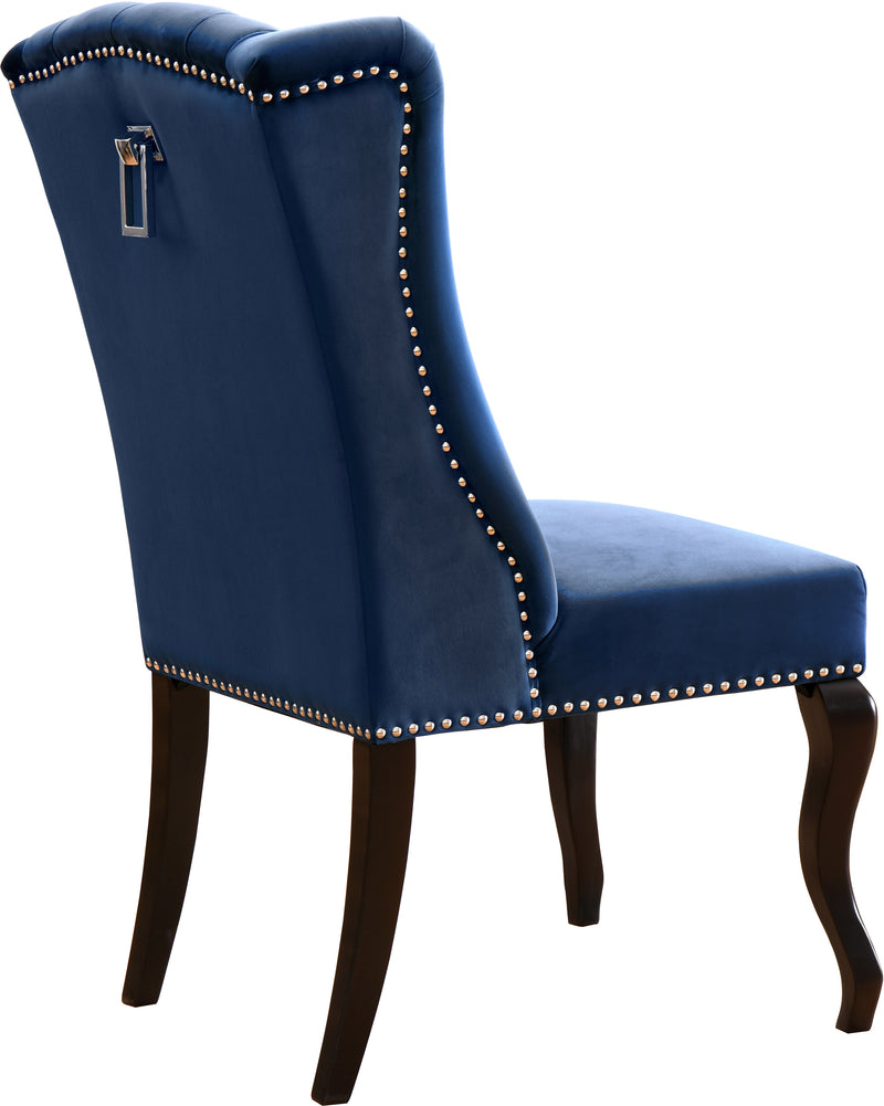 Suri Blue Velvet Dining Chair