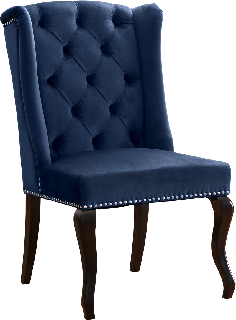 Suri Blue Velvet Dining Chair