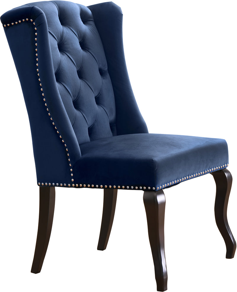 Suri Blue Velvet Dining Chair