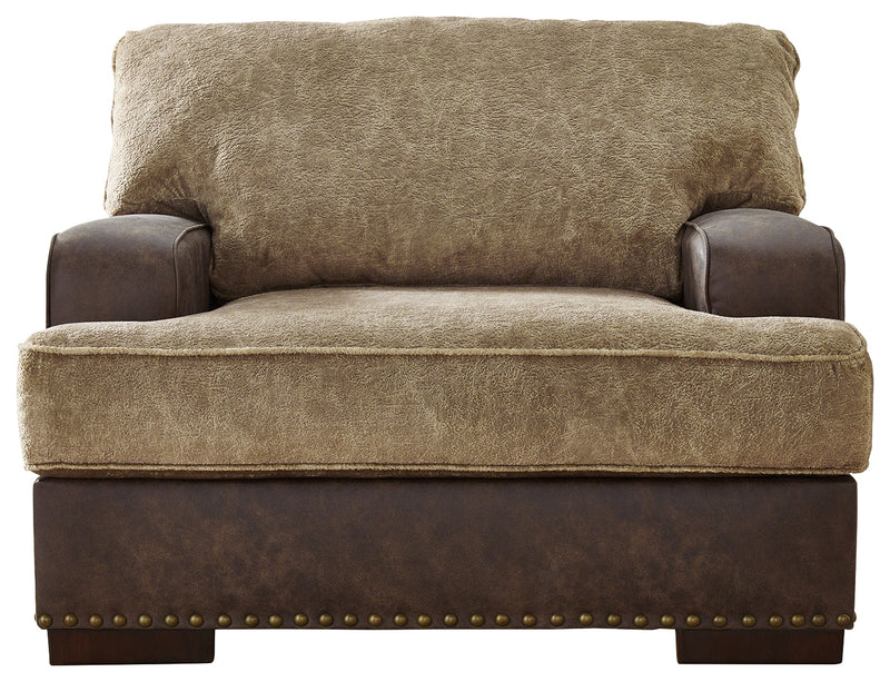 Alesbury Chocolate Velvet Oversized Chair