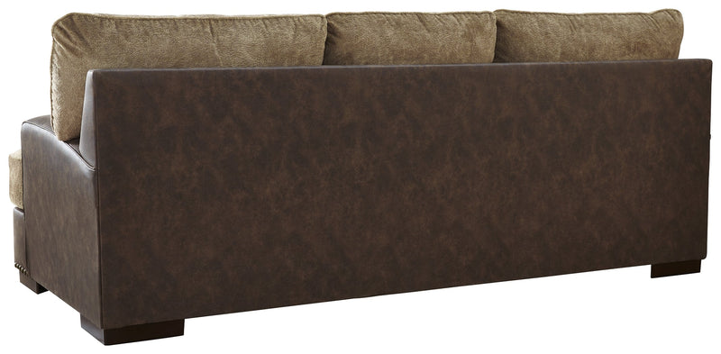 Alesbury Chocolate Velvet Sofa