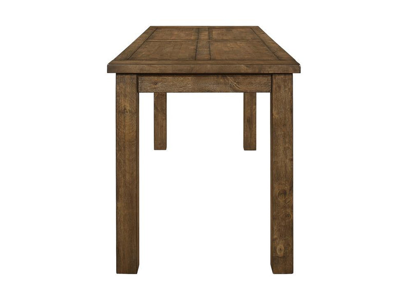 Coleman Counter Height Table Rustic Golden Brown