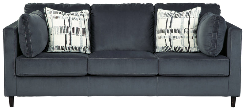 Kennewick Shadow Velvet Sofa