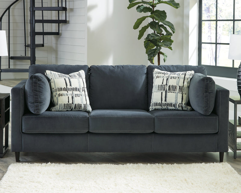 Kennewick Shadow Velvet Sofa