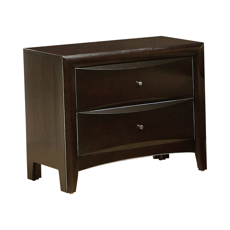 Phoenix 10 Drawer Queen Bed Deep Cappuccino