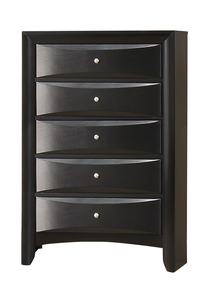 Briana Rectangle Dresser Mirror Black