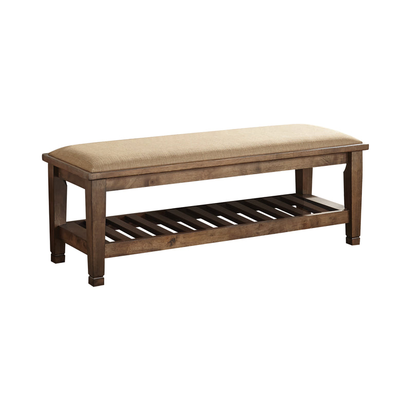 Franco Bench Brown And Antique White