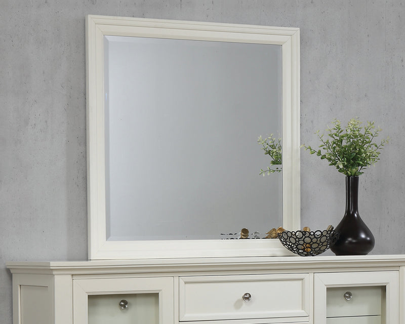 Sandy Beach Vertical Dresser Mirror Black