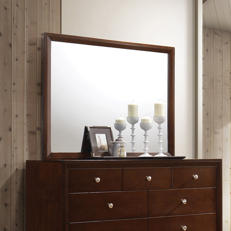 Serenity Rectangular Dresser Mirror Mod Grey