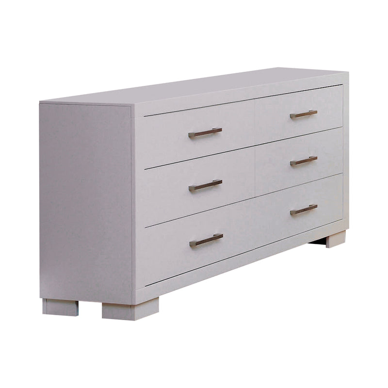 Jessica 2 Drawer Nightstand White