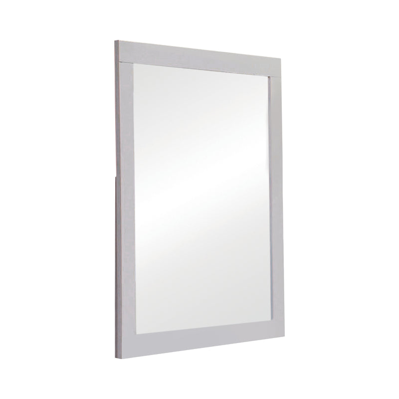 Jessica Rectangular Wall Mirror Cappuccino