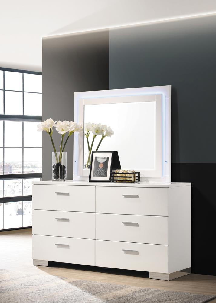 Felicity Neutral White Led Mirror