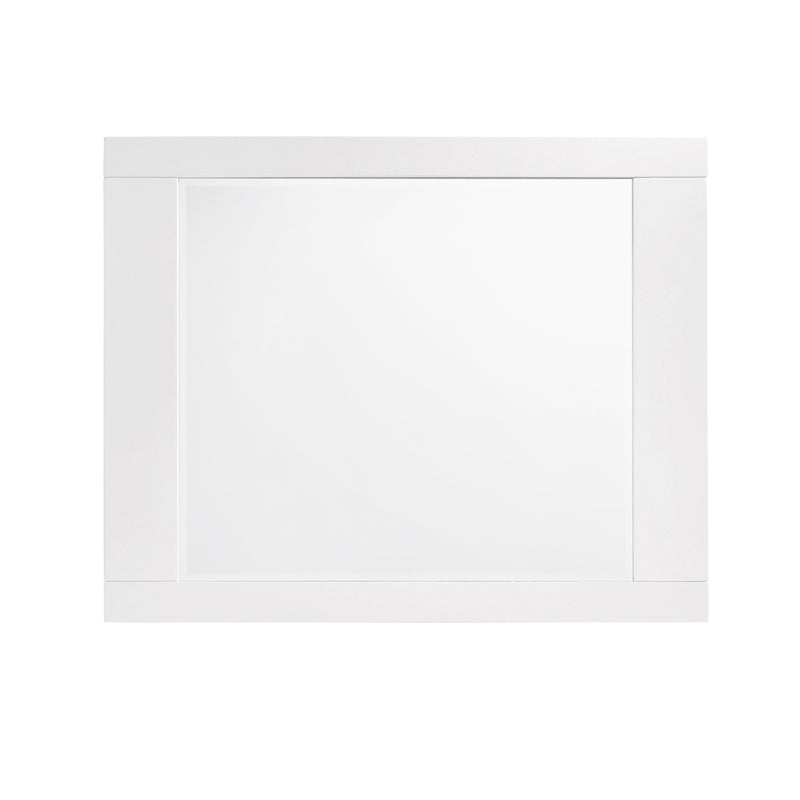 Felicity Rectangle Dresser Mirror Glossy White