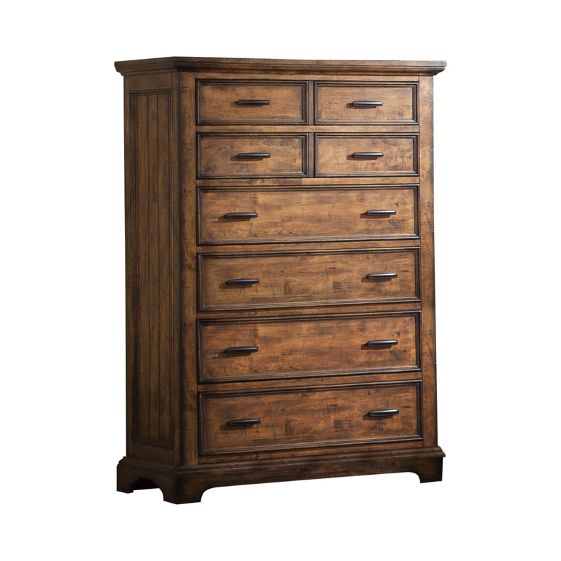 Elk Grove 3 Drawer Nightstand Vintage Bourbon