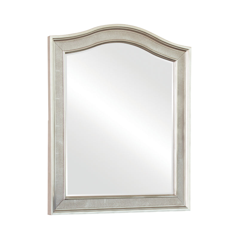 Bling Game Arched Mirror Metallic Platinum