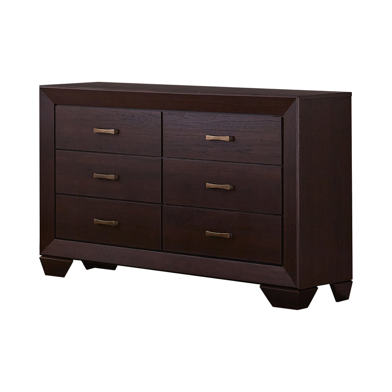 Kauffman Queen Storage Bed Dark Cocoa