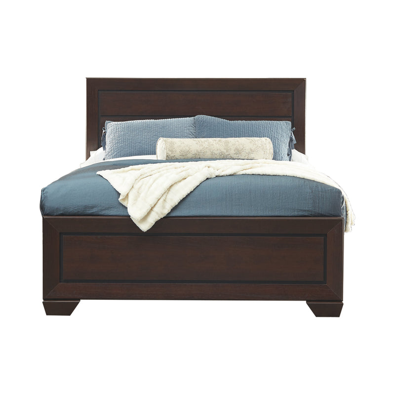 Kauffman King Panel Bed Washed Taupe