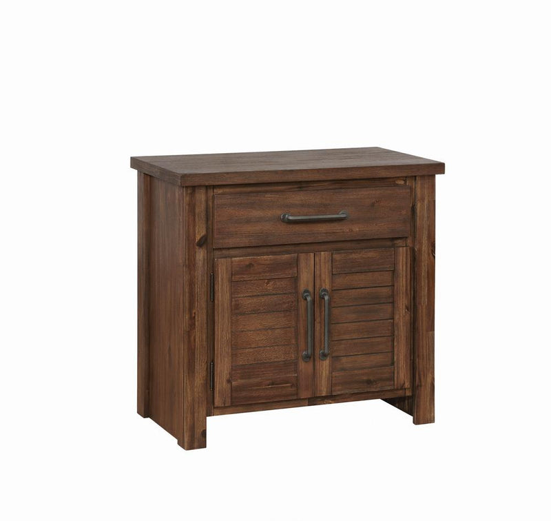 Sutter Creek 2 Door Nightstand Vintage Bourbon