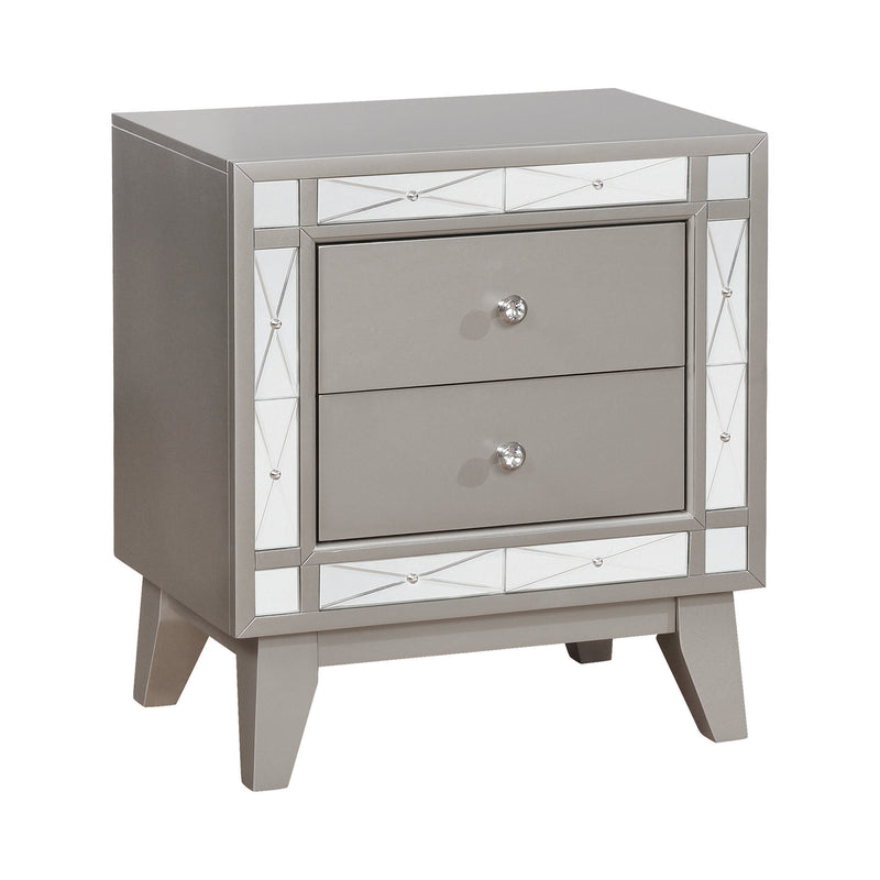 Leighton 7 Drawer Dresser Metallic Mercury