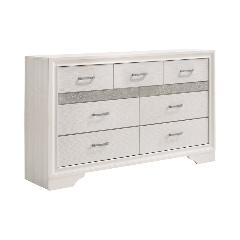 Miranda 2 Drawer Nightstand Tray White