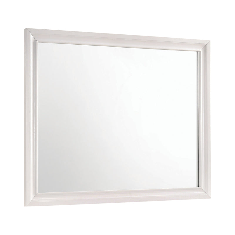 Miranda Rectangular Mirror White